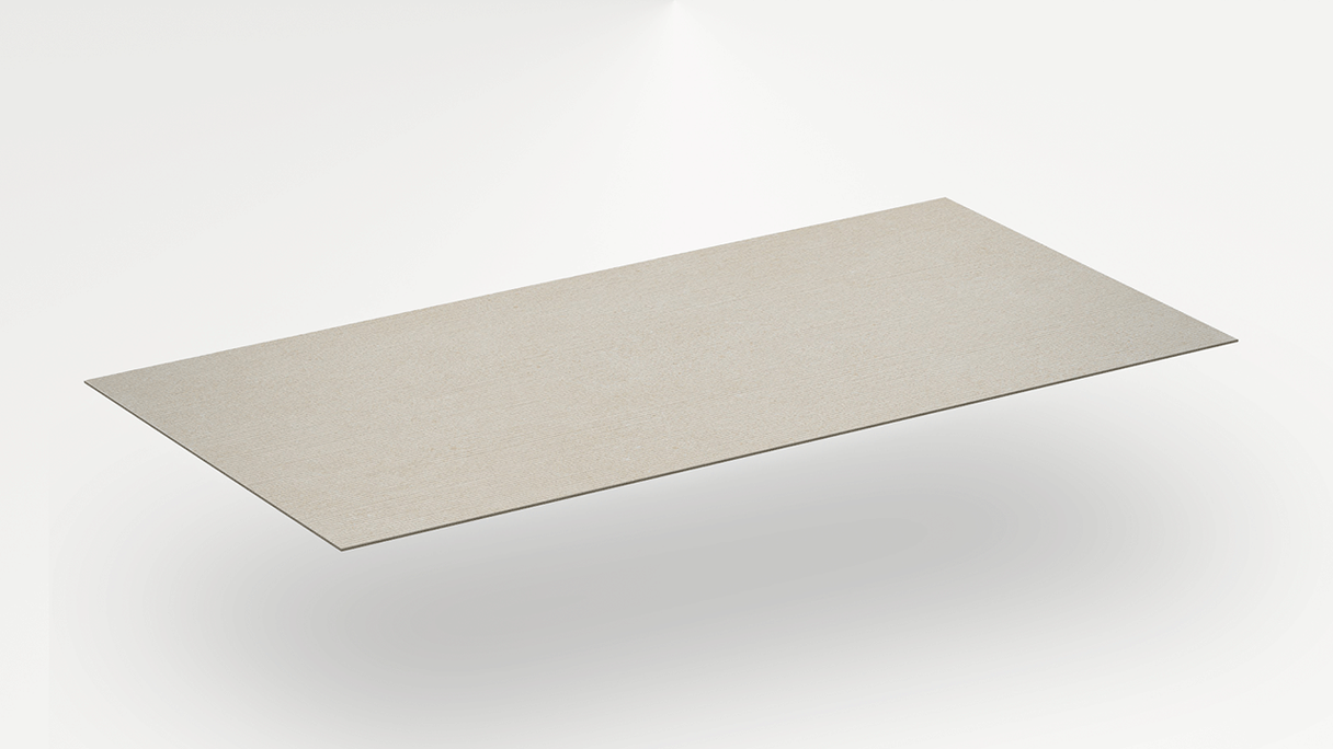 Revêtement mural SPC planeo - CeraRock Tile Stripes Concrete Tan XL 280 x 117,5 cm