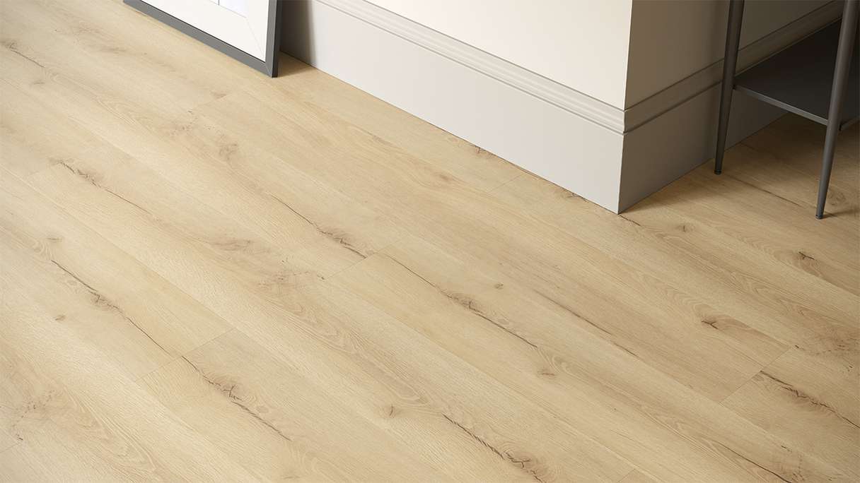 planeo Vinyle à clic rigide - GRANDline Sunlit Oak | Isolation phonique intégrée (NF-Gl-553-N)