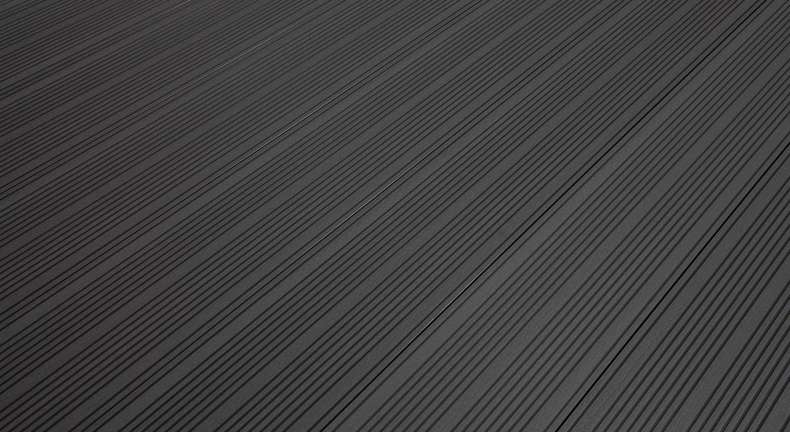 planeo TitanWood - XL lame creuse 4m gris foncé
