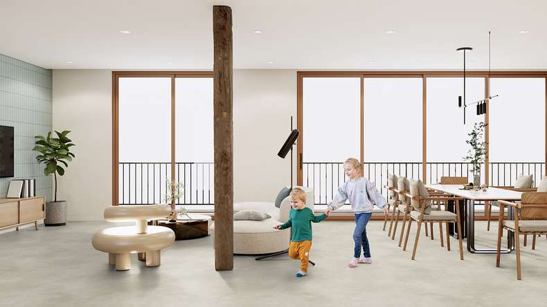 Revêtement Gerflor CV - TEXLINE Nature 2378 Leone Desert
