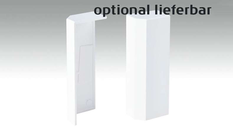 plinthe plano Blanc moderne 18 x 80 mm