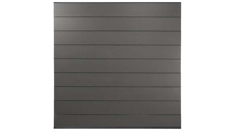 planeo Classic - Clôture à emboîter BPC gris