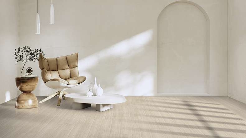 Gerflor vinyle à coller - Creation 55 Paradiso Bone