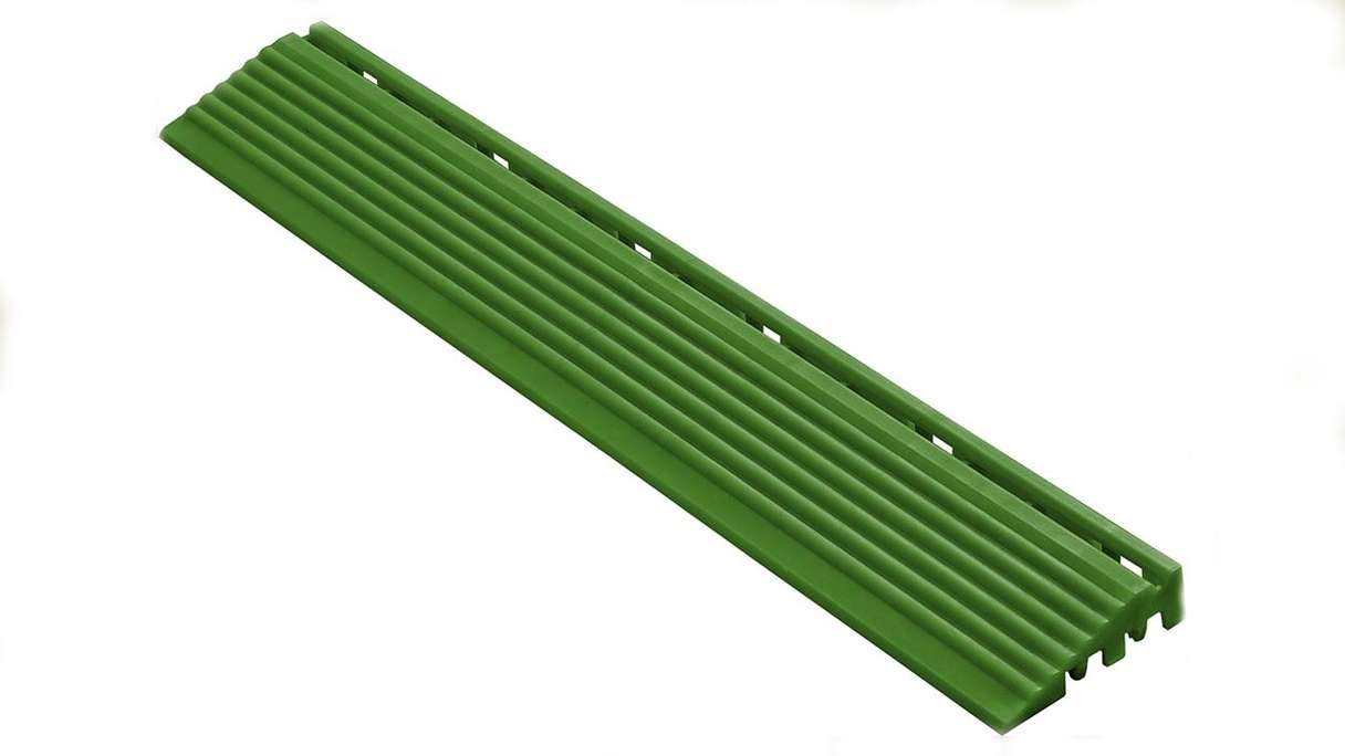 planeo partie latérale pour carreaux de terrasse à clipser 40 x 40 cm - vert