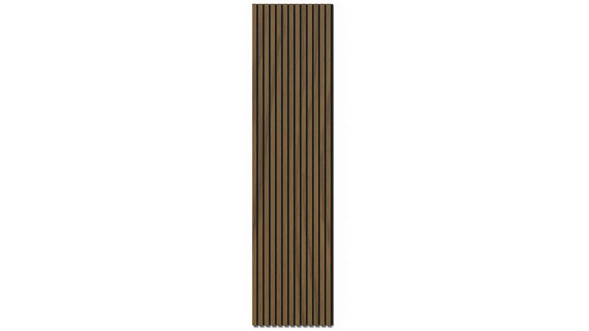 planeo Panneaux acoustiques - Noyer 2480 x 600 x 21.5 mm | ignifugé
