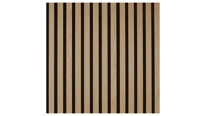 planeo Panneau acoustique - MixWall Timber Touch Flare Oak 52 x 52 cm | Placage en bois véritable (PLMW-00011A)