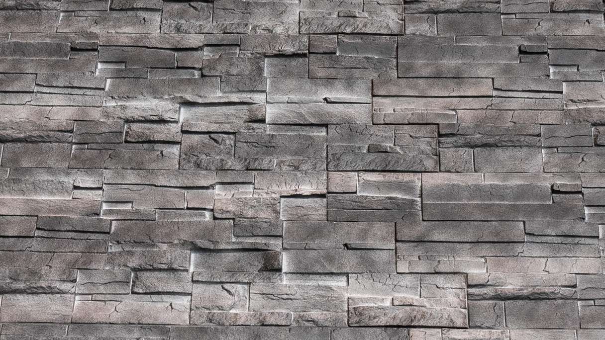 planeo revêtement mural  aspect pierre - NovikStone DS Lave - 1054 x 334 mm