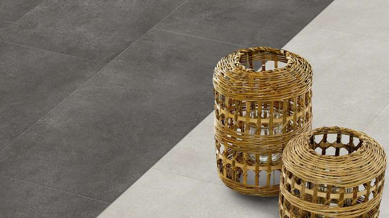 Gerflor vinyle adhésif - Creation 30 Bloom Uni Clear