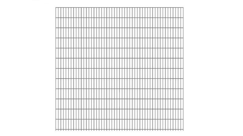 Panneau double fil léger 6/5/6 galvanisée à chaud Hauteur - 2430 x 2510 mm