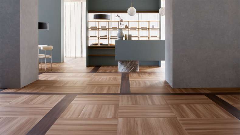 Forbo Allura Wood 55 Vinyle adhésif - Light Twine (637651DR5_con)
