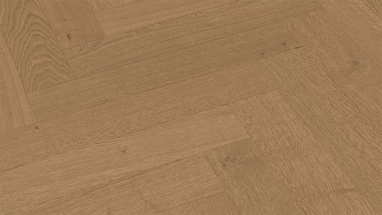 Sol en bois MEISTER Lindura HS 500 - 20233 Chêne classic brun argile verni ultra mat 700 x 140 x 11 mm (500010-0700140-20233)
