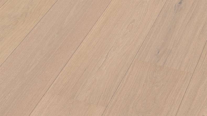 Sol en bois MEISTER Lindura HD 400 - 08922 Chêne naturel champagne vernis ultra mat 2200 x 270 x 11 mm (500214-2200270-08922)