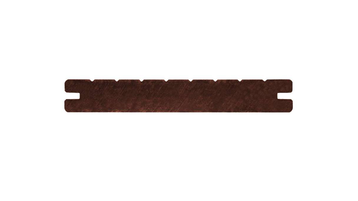 planeo terrasse bois - Bambou foncé lisse/rainuré