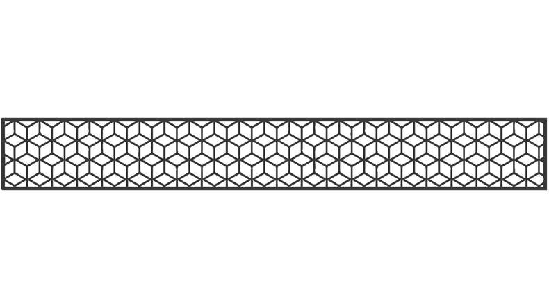 planeo Gardence Strong - Designeinsatz Quader Alu15 Anthrazit