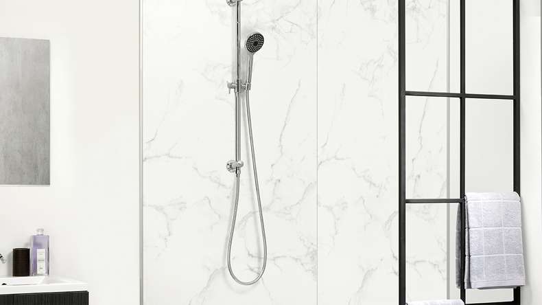 Revêtement mural en plastique - planeo StrongWall - Corlen 37,5 x 65 cm