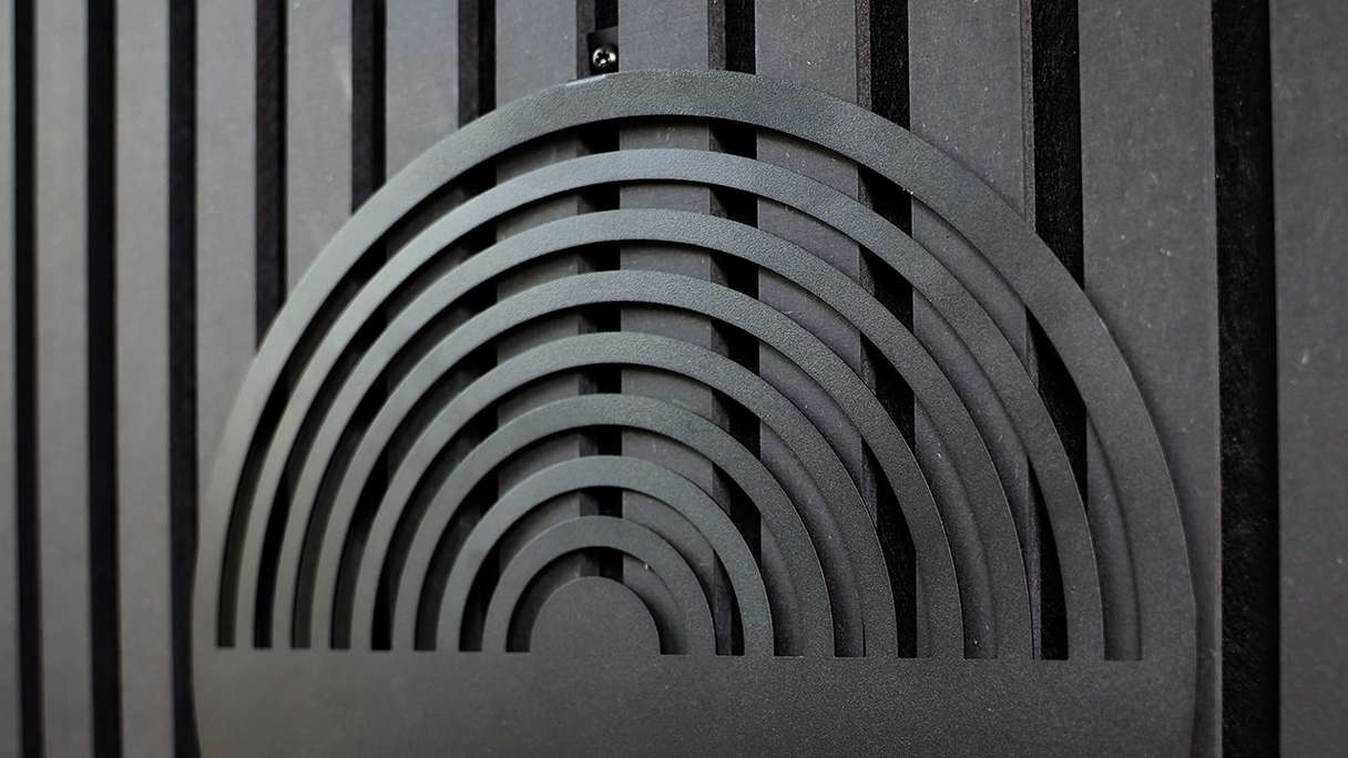planeo Tableau d'affichage - noir 300 Ø