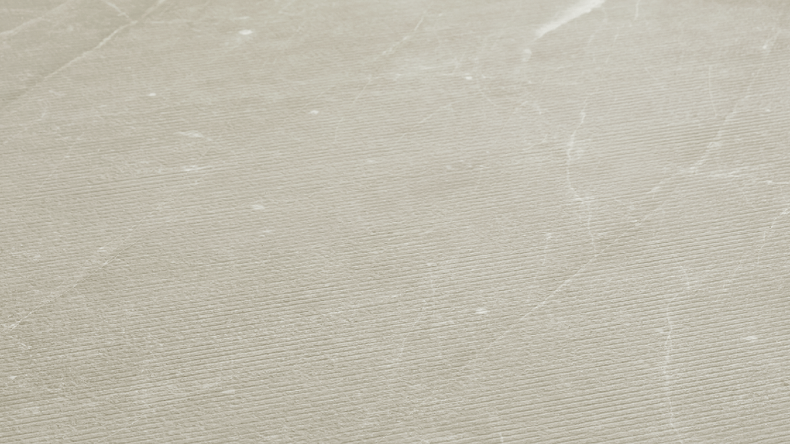 Revêtement mural SPC planeo - CeraRock Tile Stripes Ivory Marble XL 280 x 117,5 cm