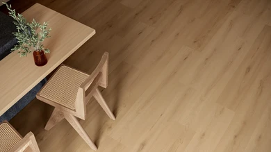 planeo WPC Sol PVC clipsable - PUREtec MAX 70 EIR Pure Golden Oak | Isolation phonique intégrée (RP-A50-7)
