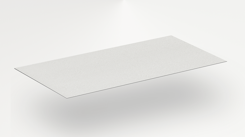 Revêtement mural SPC planeo - CeraRock Tile Concrete White XL 280 x 117,5 cm