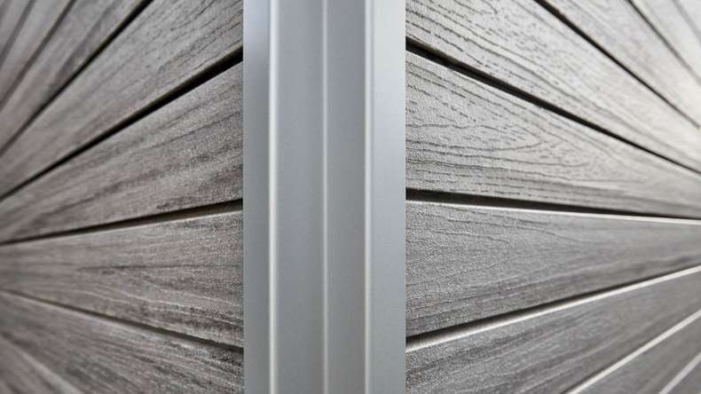 planeo Fassado - bardage composite façade gris graphite