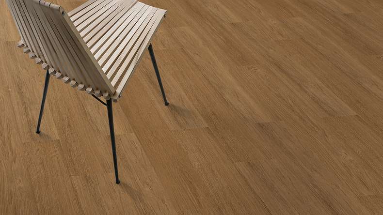Gerflor Vinyle à clic Rigid - Création 70 Clic Onka Caramel | Aspect authentique (61281720)