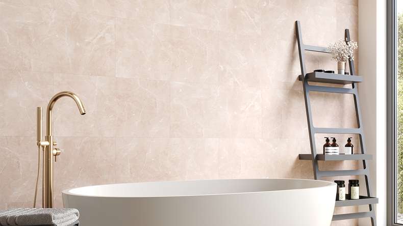 planeo Revêtement mural PVC - Wall&Floor Design Chino Light supermatt