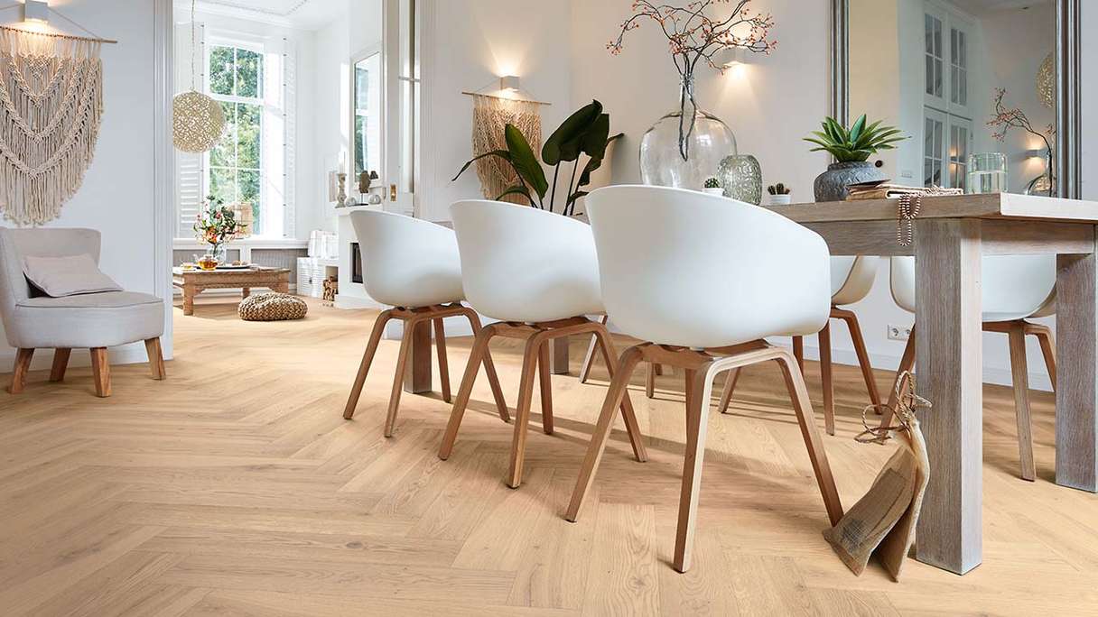MEISTER Parquet - Longlife PS 500 Chêne authentique blanc crème (5221009021)