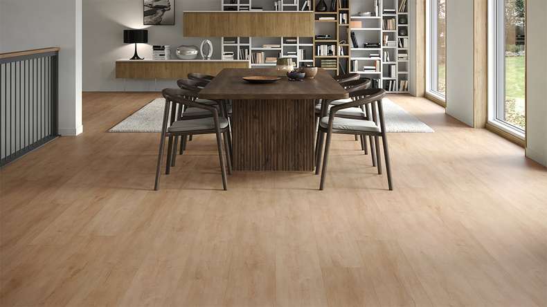 planeo Sol PVC clipsable - Rigid Eiche Genova | isolation phonique intégrée (MF-1019)