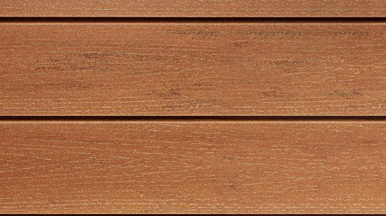 planeo Fassado - bardage composite façade brun ambré XXL 4 m
