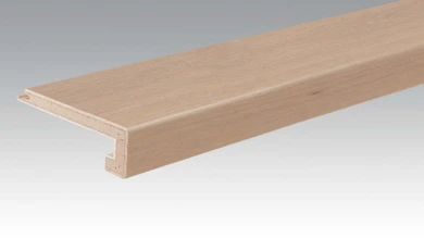 planeo Profilé pour nez de marche en parquet U-Profilé - Authentica Oak Crema White
