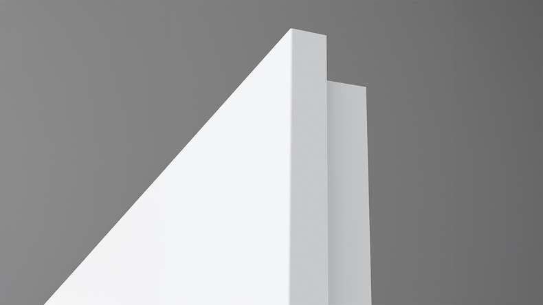 planeo Porte intérieure PUREA Calma blanc 9003 Chant design | CPL - 2110 x 610|735|860|985 mm