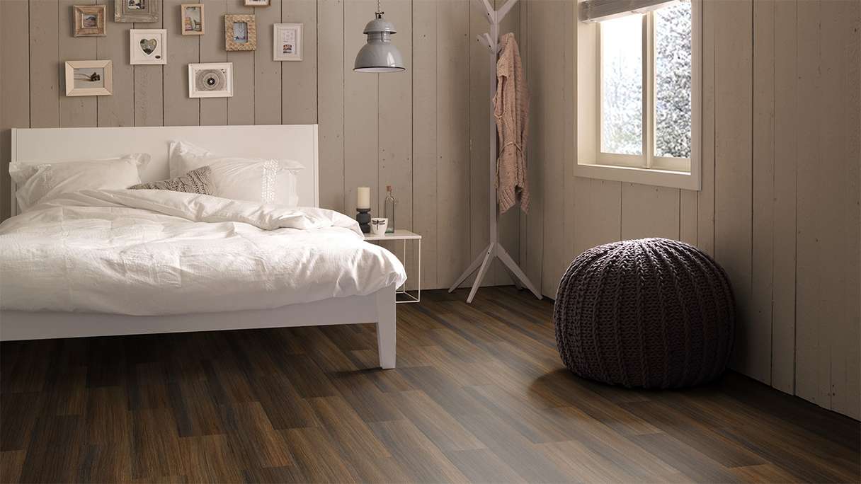 Forbo Allura Wood 70 Vinyle adhésif - Dark Twine 750 x 250 mm (63755DR7)