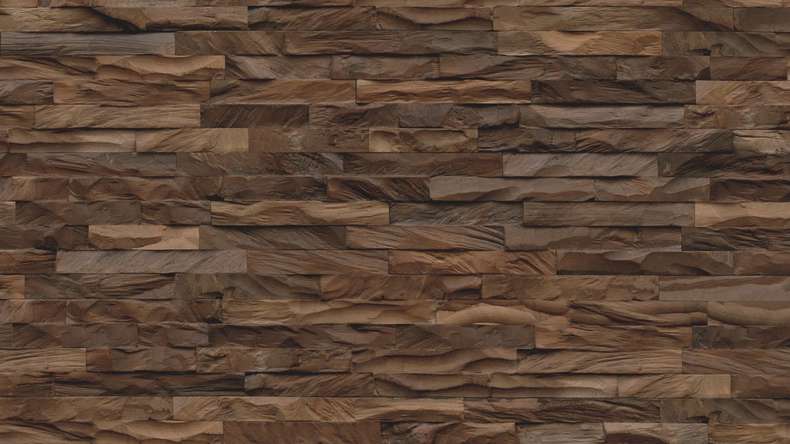 Skaben WoodWall - Bois de crystal Ancient Brown