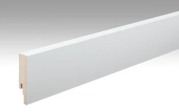 Plinthes MEISTER Blanc à peindre DF 2222 - 2380 x 80 x 18 mm