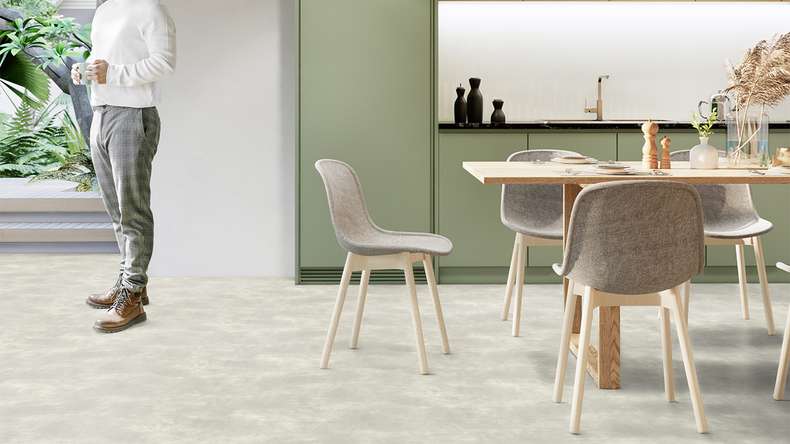 Revêtement Gerflor CV - TEXLINE Nature 2389 Konkret Dove
