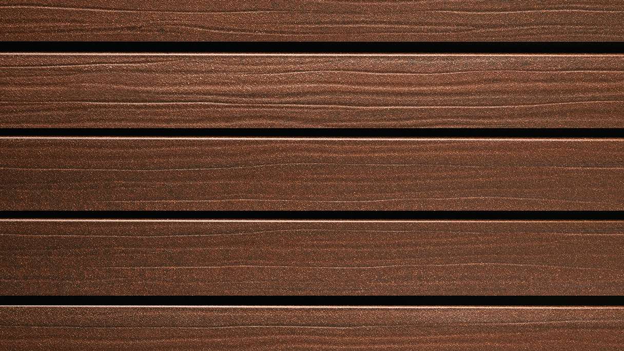 planeo Fassado - bardage composite façade Prime châtaigne brune