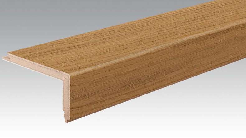 Profilé MEISTER de nez de marche en parquet Profilé en L Chêne authentique 9011