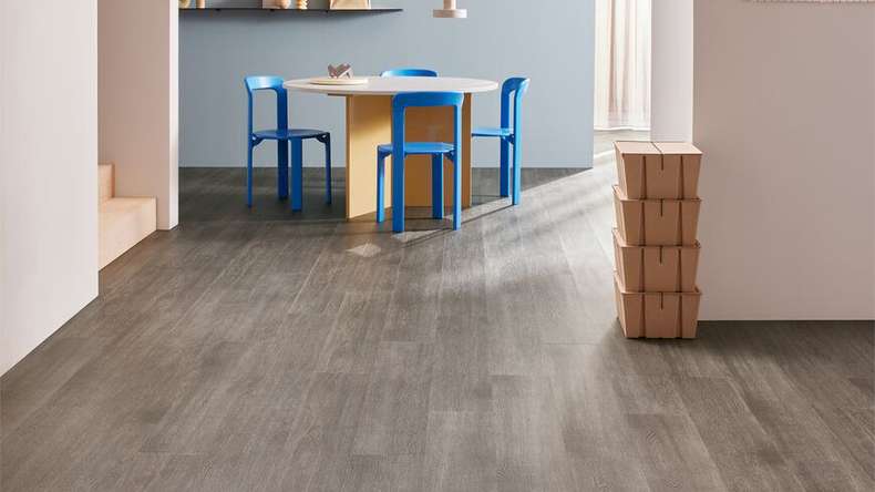 Forbo Allura Wood 40 Vinyle à coller - Grey Collage Oak (60375DR4)