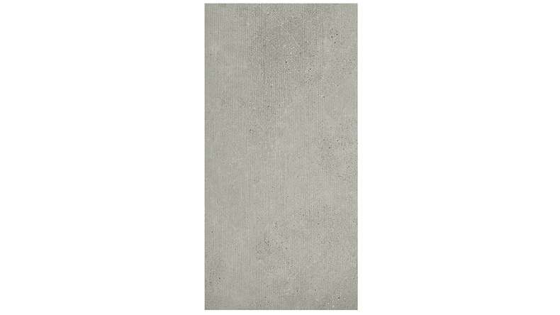 planeo Revêtement mural SPC - CeraRock Tile Stripes Concrete Grey 120 x 60 cm