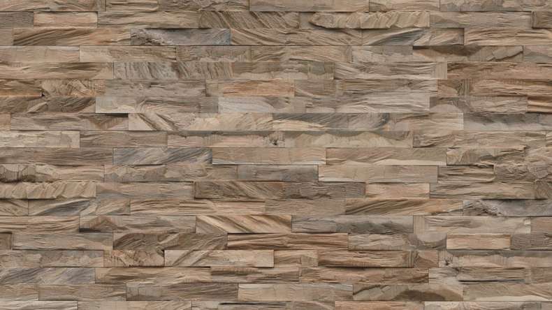 Skaben WoodWall - Bois de crystal gris antique