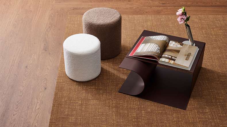 Forbo Allura Wood 55 vinyle à coller - Amber Elegant Oak (600168DR5_con)