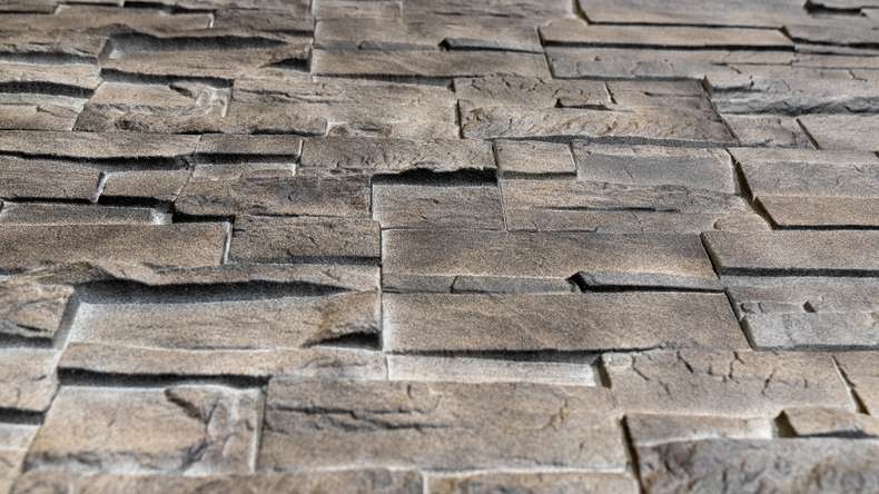 planeo panneau de façade aspect pierre - NoviStone Silex Flint 1054 x 334 mm