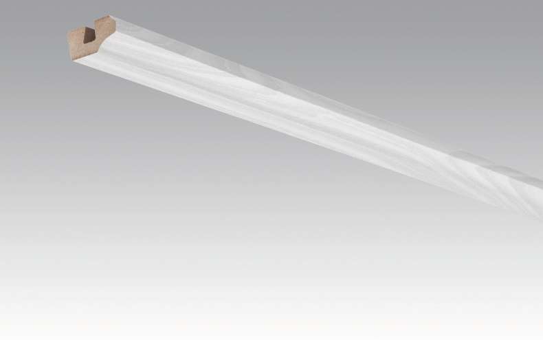 Plinthes MEISTER garnitures de plafond en frêne argenté 330 - 2380 x 38 x 19 mm