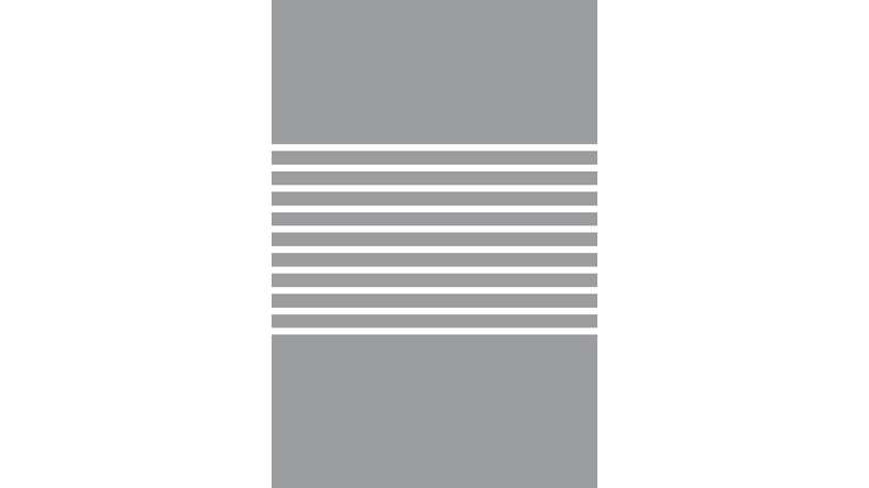 planeo Gardence Flair - Brise vue Verre - Bande Verticale 120 x 180 cm