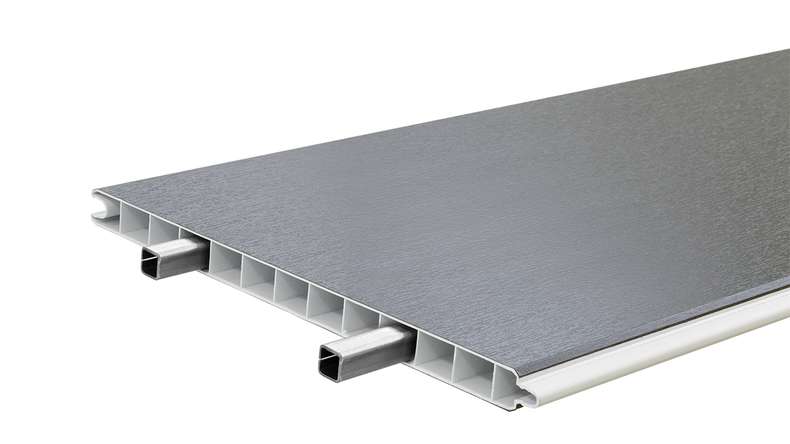 planeo Gardence Simply - Renforcement pour Profilés de Clôture à emboîter en PVC