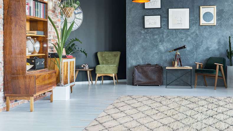 tapis planeo - Casablanca 140 naturel / ivoire 120 x 170 cm