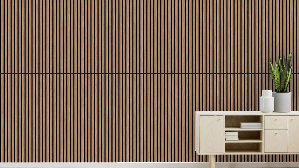 planeo Panneau acoustique - MixWall Timber Touch Ravon Oak 52 x 104 cm | Placage en bois véritable (PLMW-30011B)