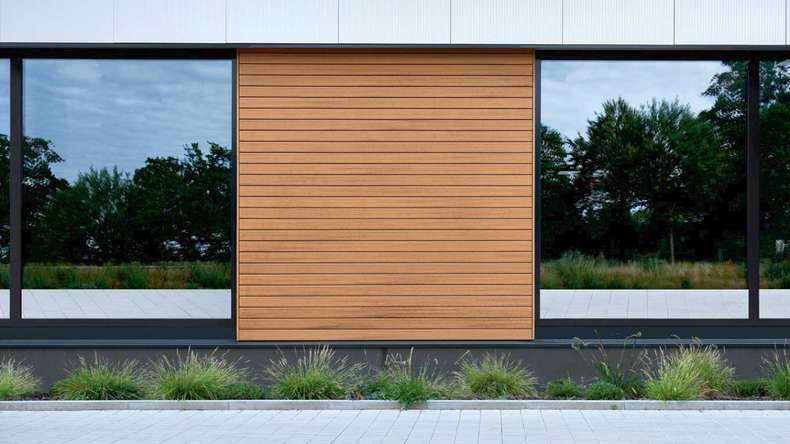 planeo Fassado - bardage façade composite chêne brun