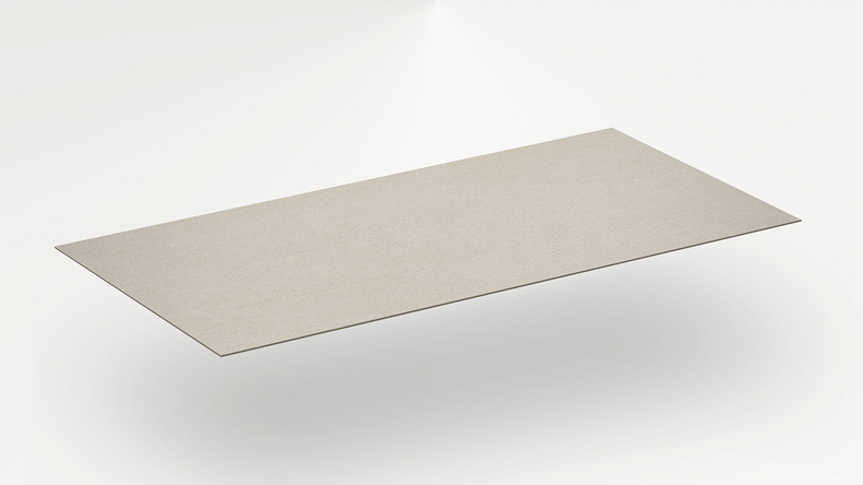 Revêtement mural SPC planeo - CeraRock Tile Stripes Concrete Tan XL 280 x 117,5 cm