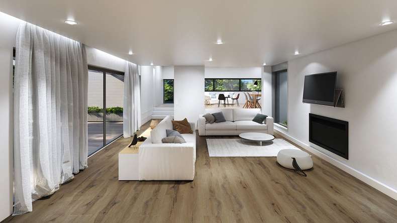 Gerflor Vinyle à coller - Virtuo 55 Glue Down Daintree Brown (36131010)